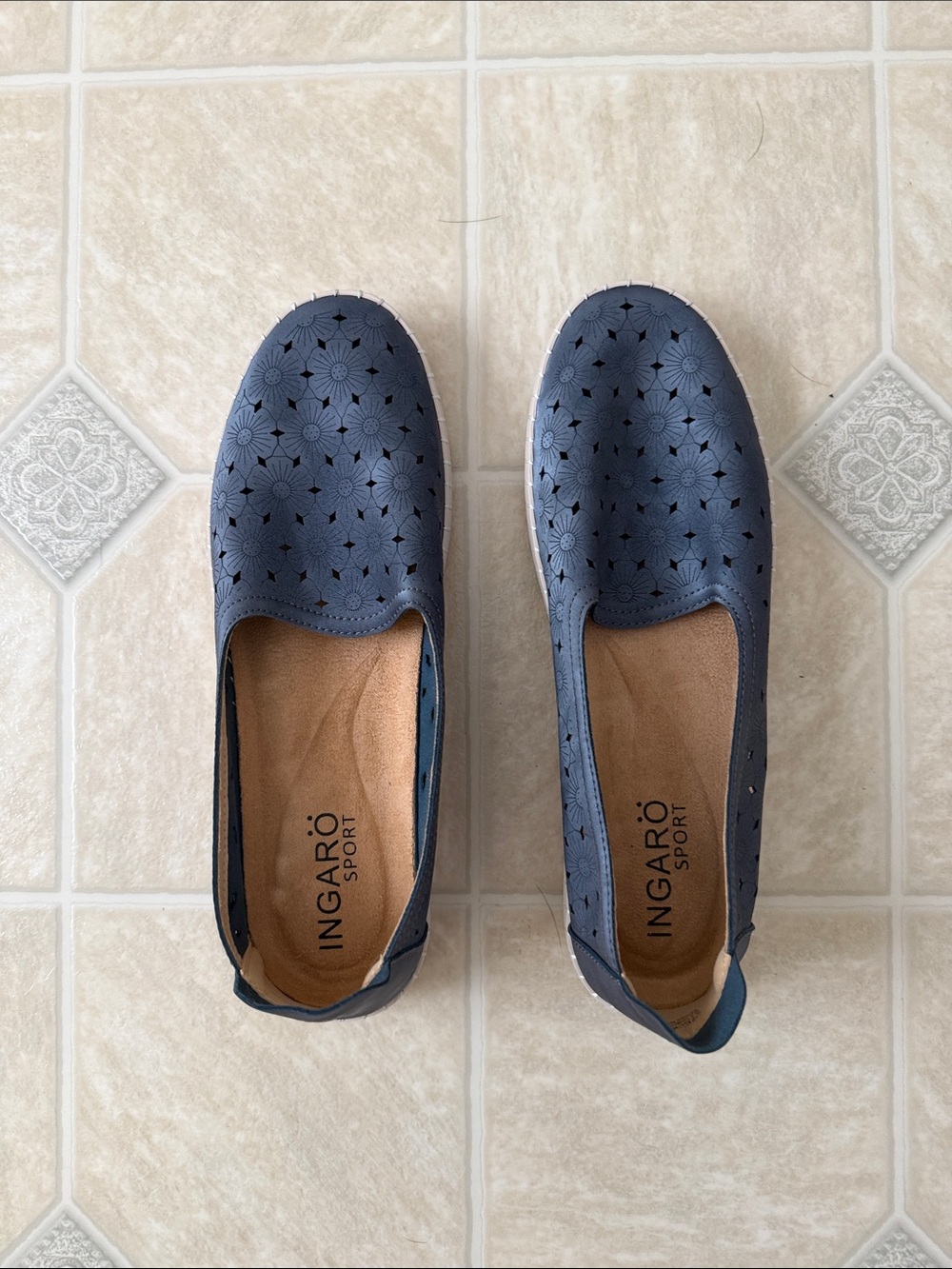 Ingaro Sport Blue Slip Ons